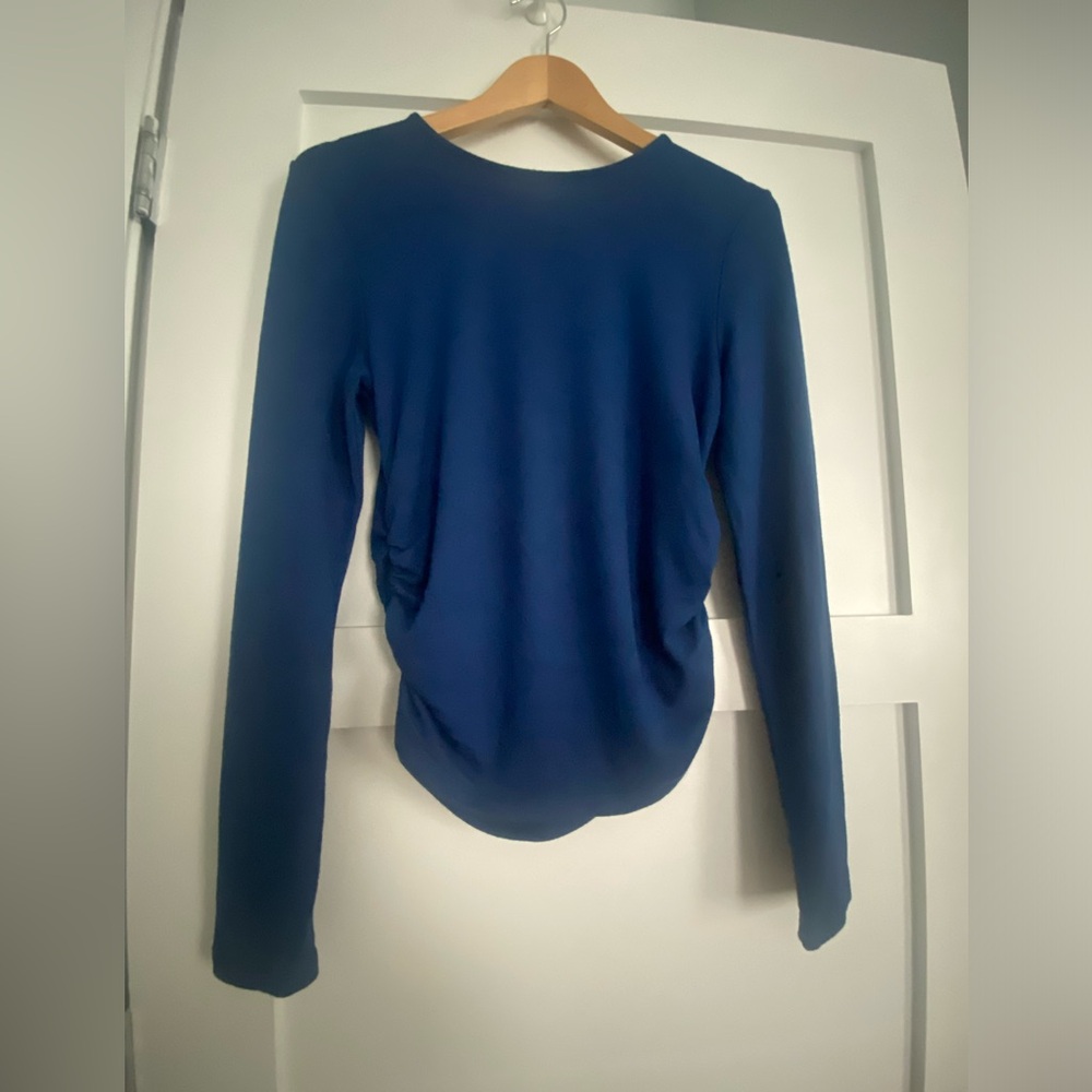 Banana Republic Navy Long Sleeve Top